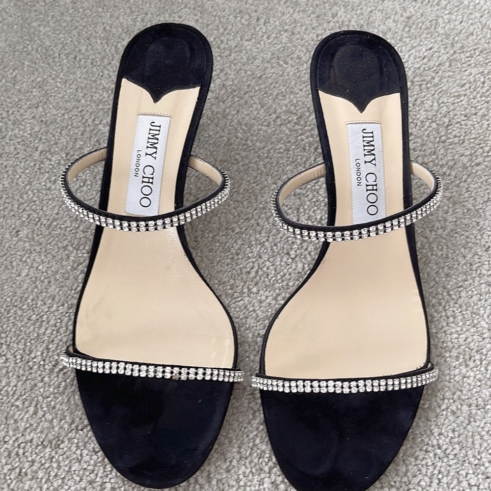 Brand new jimmy choo crystal sandals